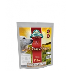 MILLS FARM LAMB, PEAS & POTATO 2 kg - Karma Super Premium, bez zbóż z jagnięciną, zielonym groszkiem i batatami, dla psów ze skłonnością do alergii