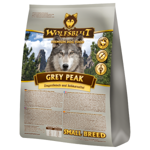 WOLFSBLUT Grey Peak SMALL BREED 7,5 kg - Z kozim mięsem i słodkimi ziemniakami