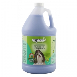 ESPREE SILKY SHOW CONDITIONER 3,78 l - Odżywka dla psów długowłosych, zawiera proteiny jedwabiu
