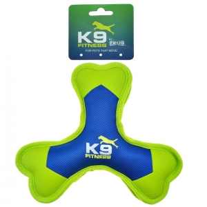 ZEUS K9 FITNESS 24 cm - Bumerang nylonowy trójramienny dla psa
