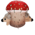 HOLLAND DOUBLE WOBBLE Mushroom Mates - Wyskakujące JEŻYKI