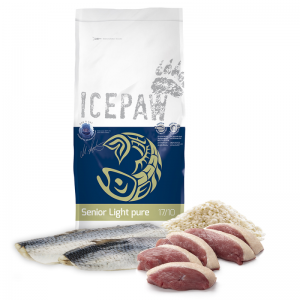 ICEPAW Senior Light Pure - niskokaloryczna karma sucha dla starszych psów i z nadwagą 15 kg