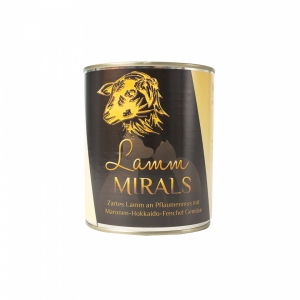 MIRALS LAMM - Delikatna jagnięcina na powidłach śliwkowych z kasztanami, dynią hokkaido i koprem włoskim 800 g