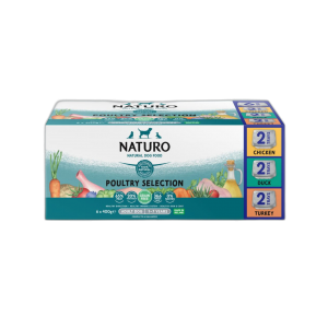 NATURO VARIETY PACK ADULT GRAIN FREE TACKA 6 x 400 g – ZESTAW 3 smaki