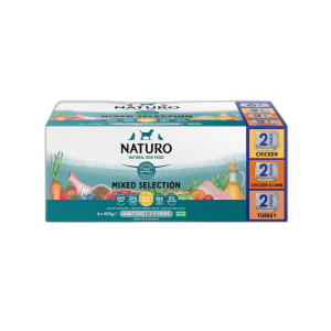 NATURO VARIETY PACK ADULT TACKA 6 x 400 g -  ZESTAW 3 smaki
