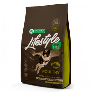 NATURE'S PROTECTION Lifestyle Grain Free ADULT All Breeds POULTRY 1,5 kg