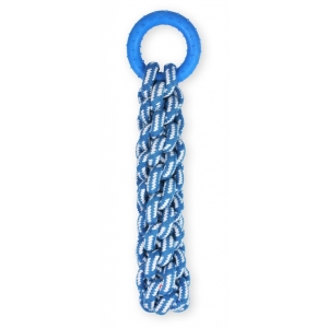 PET NOVA TPR Gruby węzeł sznura oraz ringo 30 cm - niebieski