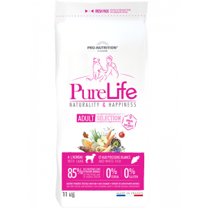 PNF PURE LIFE ADULT SELECTION Lamb & White Fish 11 kg