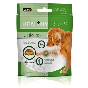 VETIQ Healthy Treats Joint & Hip for Dogs & Puppies 70 g - Przysmaki dla psów i szczeniąt Zdrowe stawy i biodra
