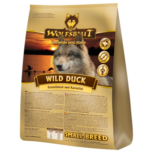 WOLFSBLUT Wild Duck SMALL BREED 7,5 kg - Z kaczką i ziemniakami