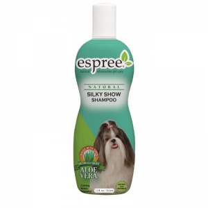 ESPREE SILKY SHOW SHAMPOO 355 ml - Szampon dla psów długowłosych, zawiera proteiny jedwabiu, nawilża, nadaje połysk